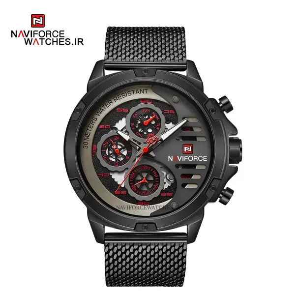 ساعت مچی مردانه نیوی فورس NF9110 b/r/b