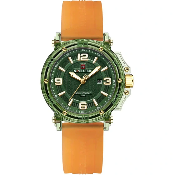 ساعت مچی زنانه اورجینال ناوی فورس NAVIFORCE NF 7125 GN/GN/O