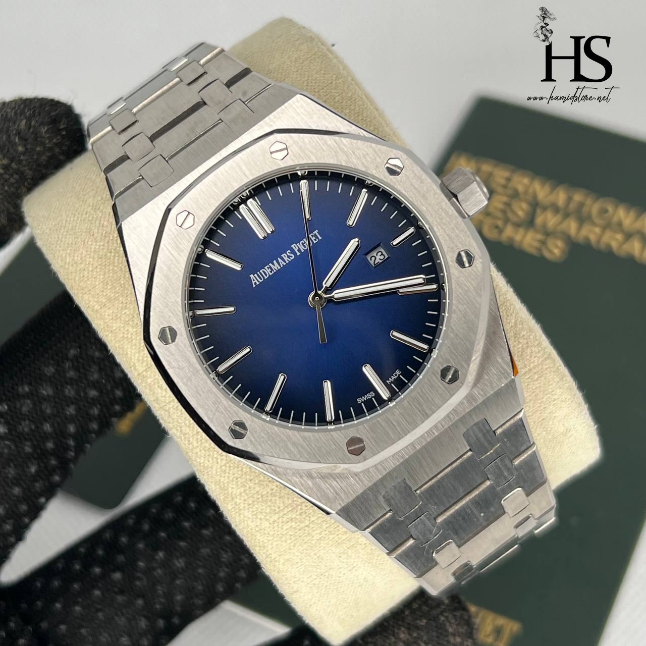 ساعت مچی مردانه AP اودمار پیگه سیلور Audemars Piguet G7