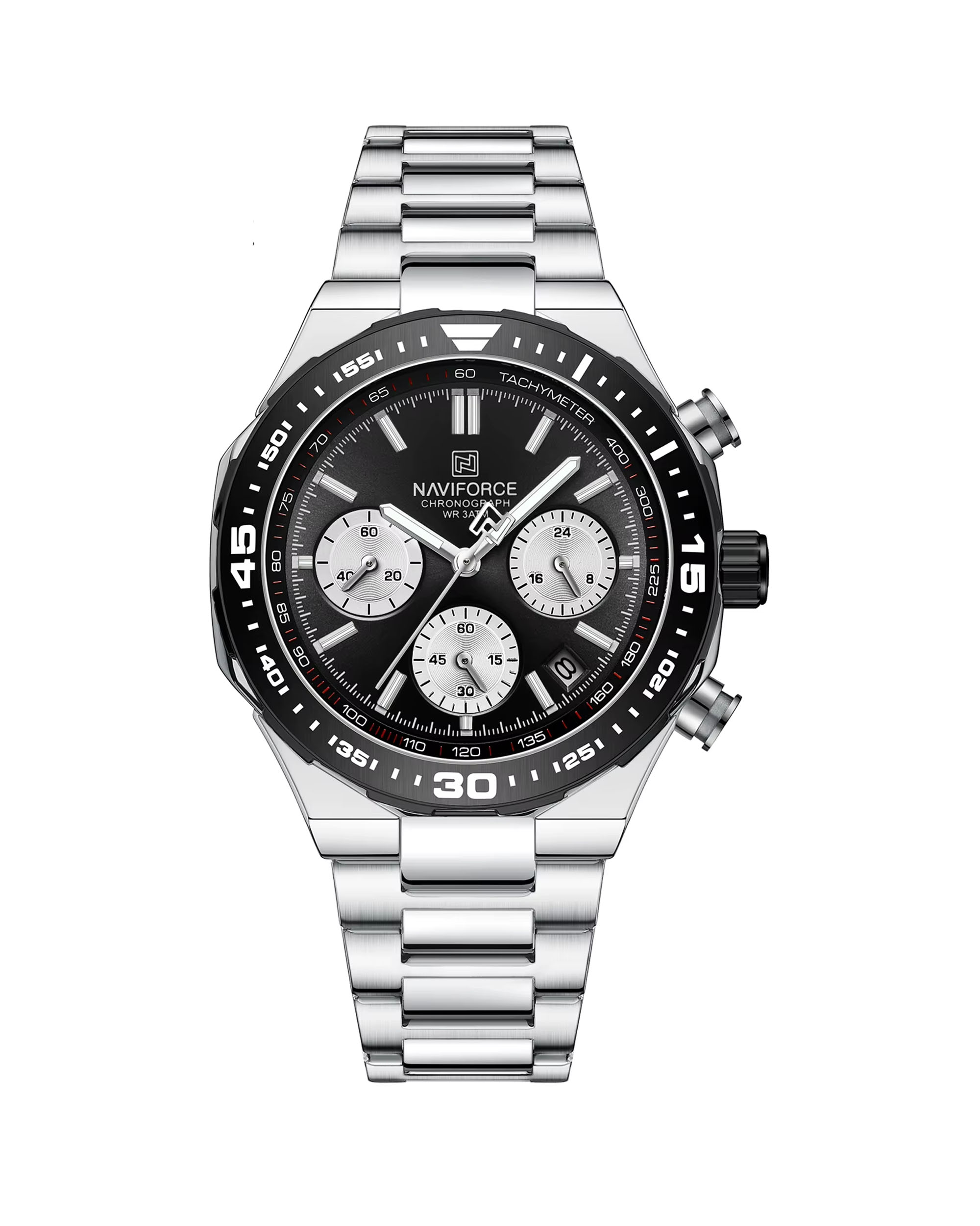 ساعت مچی مردانه ناوی فورس NAVIFORCE NF8049 S/B/S