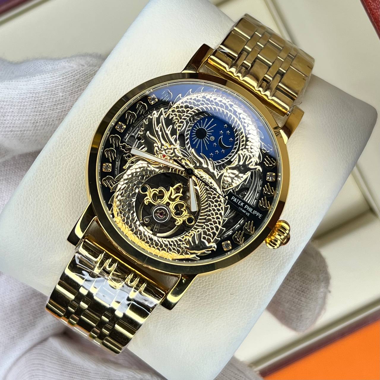 ساعت مچی مردانه پتک فیلیپ مدل Patek Philippe Dragon 63464