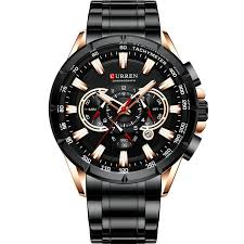 ساعت مچی کارن CURREN مردانه مدل 8363 کرنوگراف سه موتوره