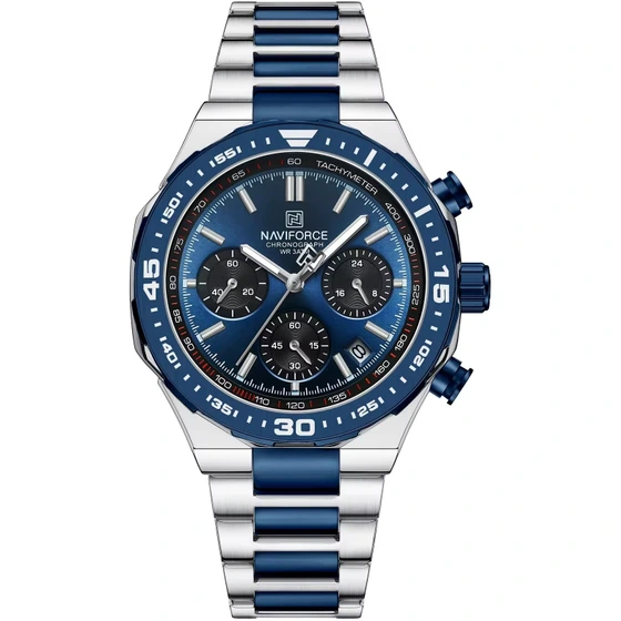 ساعت مچی مردانه ناوی فورس NAVIFORCE NF8049 S/BE/S
