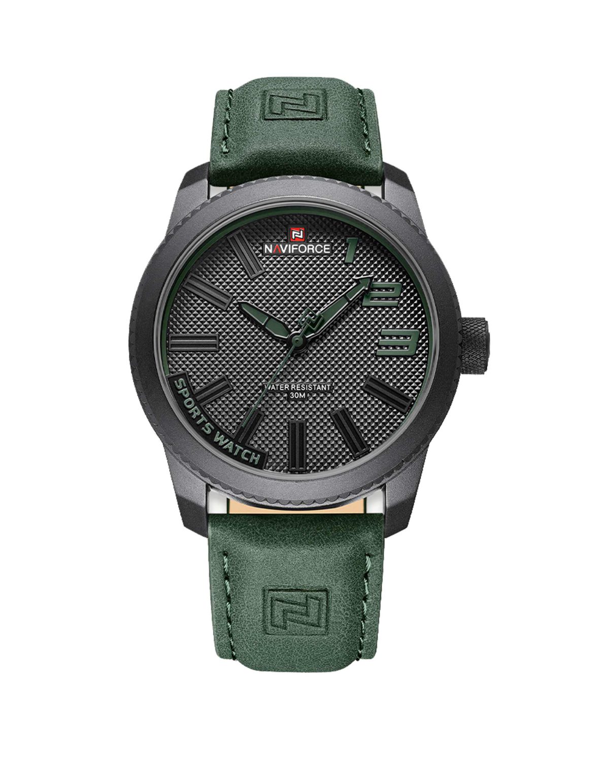 ساعت مچی مردانه اورجینال ناوی فورس NAVIFORCE NF9202L B/GN/GN