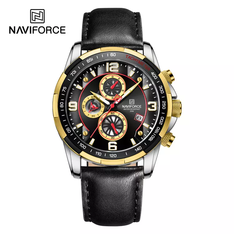 ساعت مچی مردانه ناوی فورس مدل 8020 Naviforce NF چرم