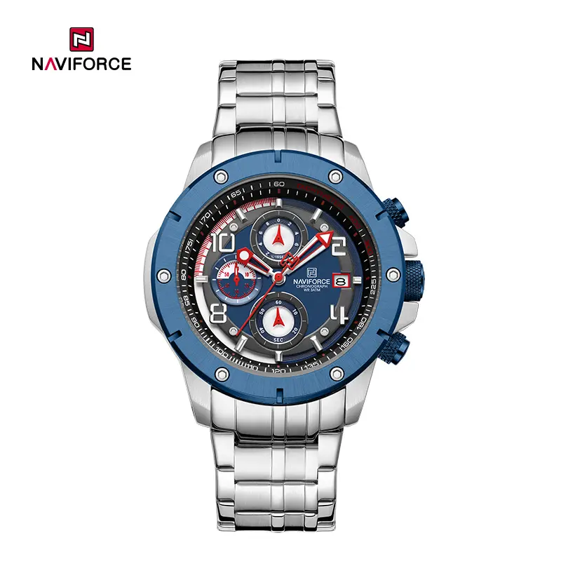 ساعت مچی عقربه‌ای مردانه نیوی فورس مدل NF8056SBES