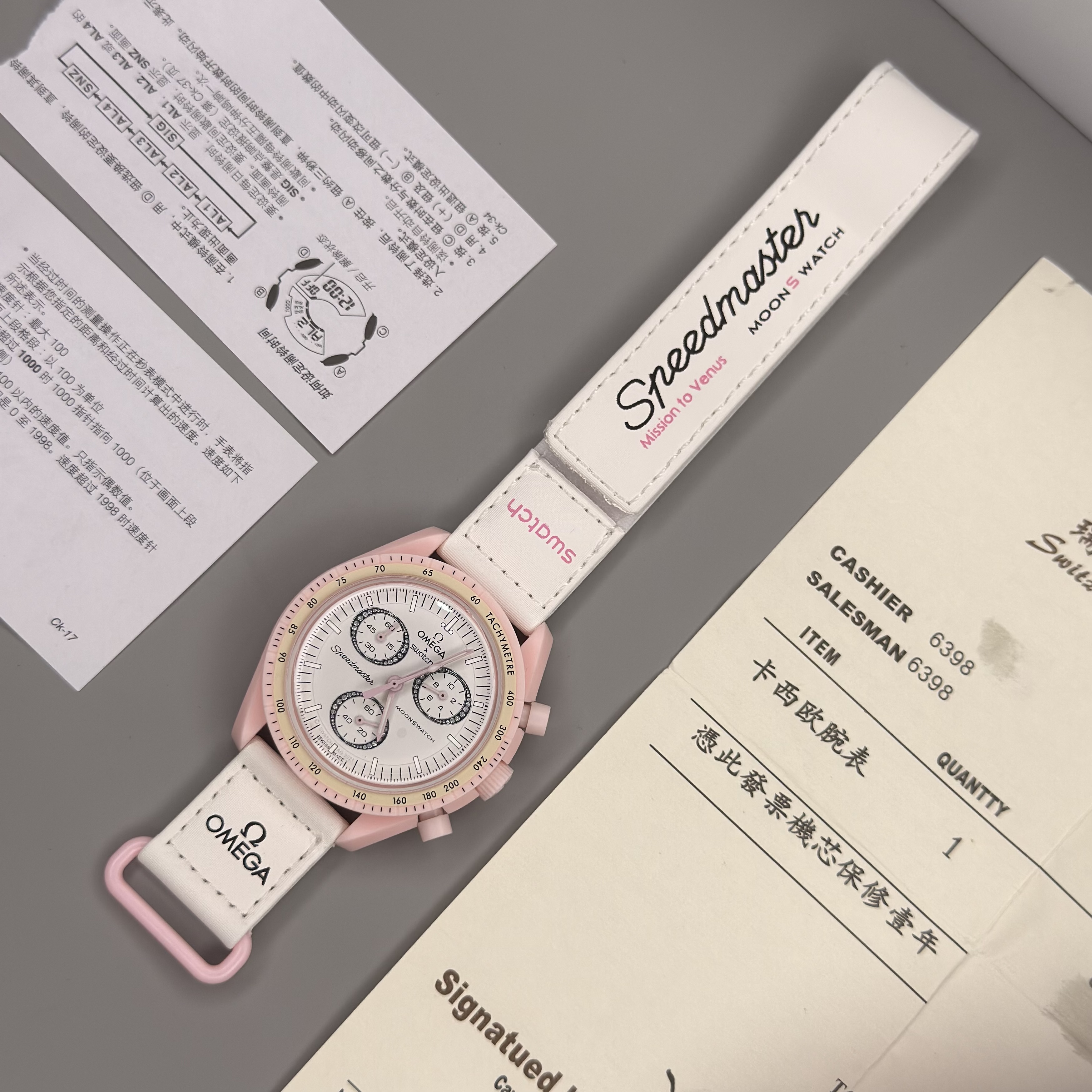 ساعت مچی امگا سواچ ونوس Omega x Swatch VEN