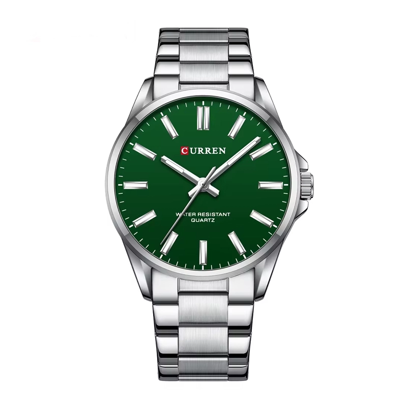 ساعت مچی زنانه اورجینال کارن بند استیل نقره ای CURREN 9090