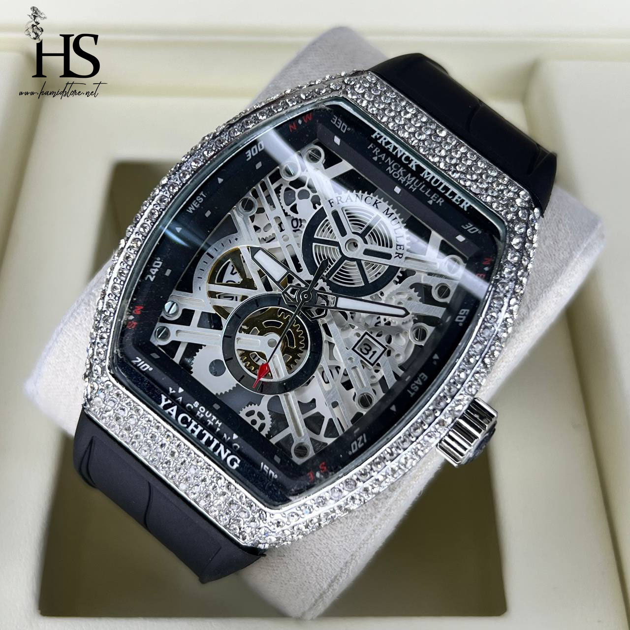 ساعت مچی مدل فرانک مولر صفحه اسکلتون Franck Muller